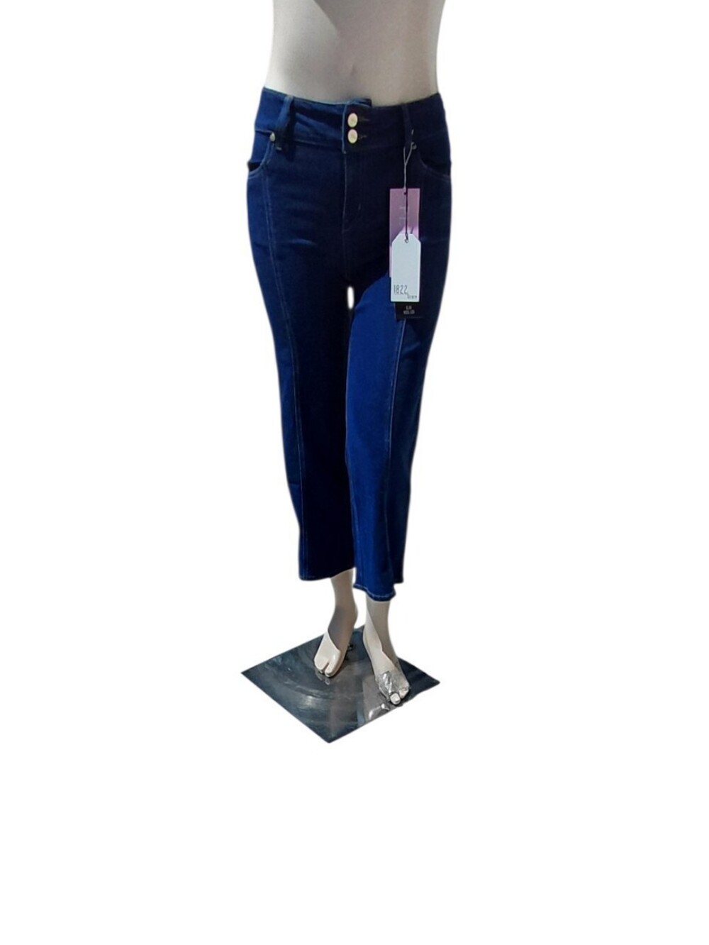 82026E..Women's 1822 Denim Jeans Size 10P, W28" 24" Inseam 9 1/2" Rise